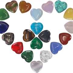 20PCS Heart Healing Crystals: A Vibrant Review