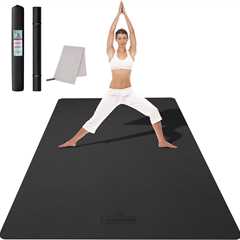 CAMBIVO Large Yoga Mat Review: No More Crunchy Floors