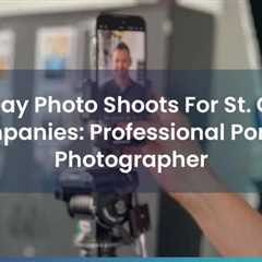 Full-Day Photo Shoots For St. Gallen Companies: Professional Portrait Photographer