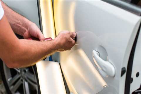 How to Fix Dents on Your Vehicle's Exterior