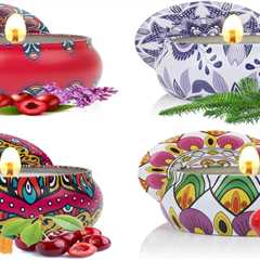 LIVILLA Christmas Candles | Scented Soy Candle Gift Set for Women & Holidays