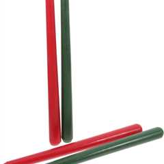 Festive 4pcs Christmas & Kwanzaa Green Red Taper Candles - Dripless Soy Wax | KOMBIUDA