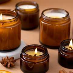 PRADECOR Magnolia Scented Pillar Candle – Elegant Soy Wax for Decor & Gifting