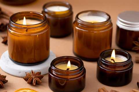 PRADECOR Magnolia Scented Pillar Candle – Elegant Soy Wax for Decor & Gifting